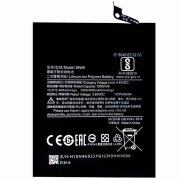Nowa Bateria 4000 mAh do Xiaomi Redmi 7, Redmi Note 8, Redmi Note 8T
