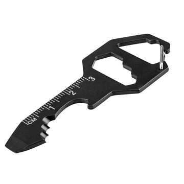 BRELOK MULTITOOL KLUCZ ŚRUBOKRĘT OTWIERACZ NOŻ 6W1