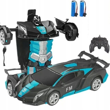 AUTO ROBOT 2w1 SAMOCHÓD ZDALNIE STEROWANY PILO