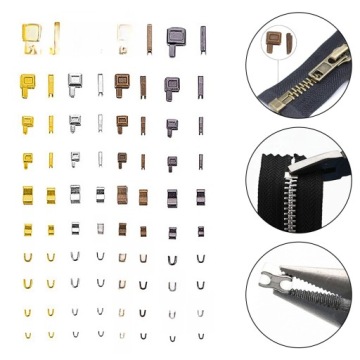 32 комплекта Прочный набор швейных молний с фиксирующими булавками и ограничителями