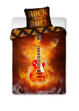 Pościel Młodzieżowa 160x200 Gitara