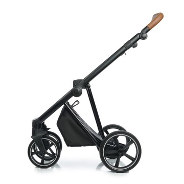 Коляска ROAN 2в1 IVI + адаптеры RAVEN/Rose Gold Mat