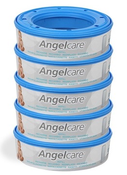 Корзина-контейнер для использованных подгузников, 5 вставок Angelcare