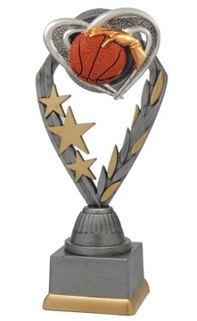 Statuetka figurka KOSZYKÓWKA turniej 22,5cm NADRUK