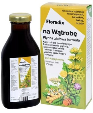 FLORADIX NA WĄTROBĘ 250ML SALUS HAUS