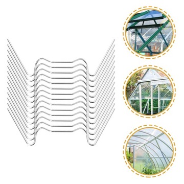 ЗАЖИМЫ ДЛЯ КРЕПЛЕНИЯ СТЕКЛА В ТЕПЛИЦЕ, МАЛЫЙ ПОЛИКАРБОНАТ