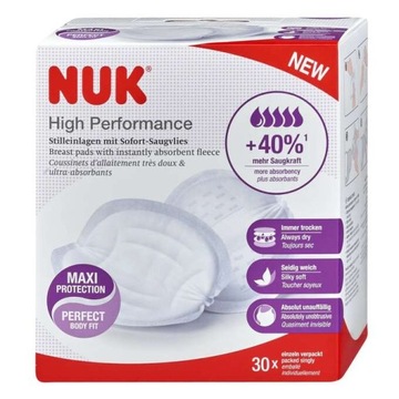 Прокладки для груди NUK MP Performance, 30 шт. в упаковке