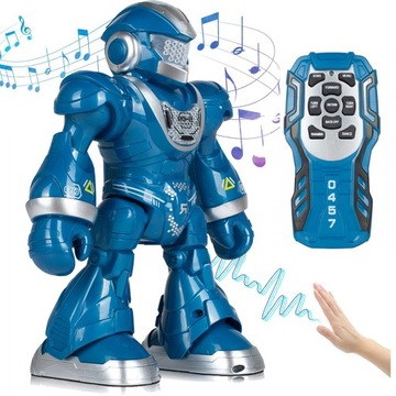 ROBOT ZDALNIE STEROWANY R/C na pilota DO PROGRAMOWANIA TAŃCZY ŚPIEWA ŚWIECI