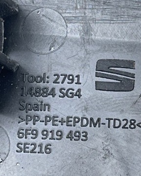 SEAT ARONA KOŠ DRŽÁKY PDC 6F9919493