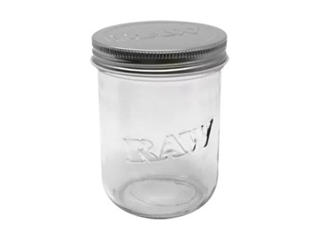Słoik Pojemnik bezzapachowy RAW Mason Jar pojemność 473 ml 16OZ