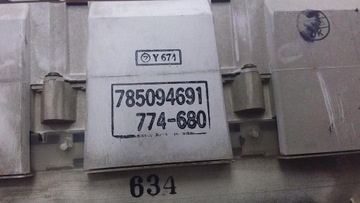 SUBARU JE I 1.2B 4WD PŘÍSTROJOVÁ DESKA BUDÍKY EU 785094691