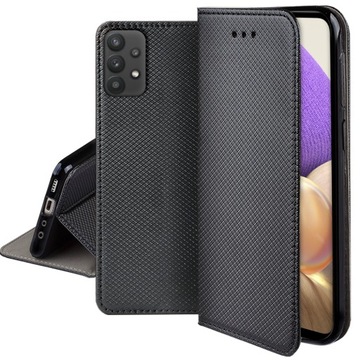 ETUI do SAMSUNG GALAXY A32 4G SMART MAGNET PORTFEL + SZKŁO
