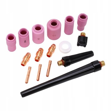 Набор цанг для горелки 16 шт.