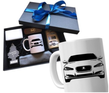 Dárek pro řidiče auta Jaguar – sada pro kluka, gadget, hrnek, vzory