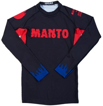 MANTO Rashguard długi rękaw NIGHT OUT czarny rozm. L