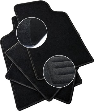 DYWANIKI WELUROWE ECOLUX DO TOYOTA COROLLA G6 (1997 - 2002) KOMPLET
