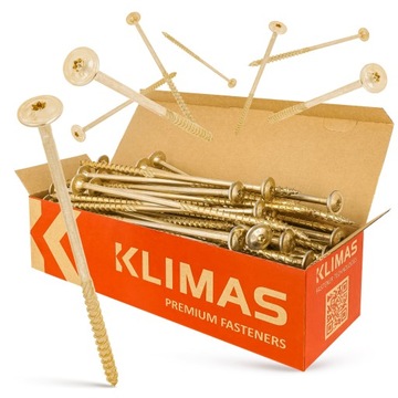 Столярные шурупы по дереву 8x160 Винты для стропил с шайбой Torx