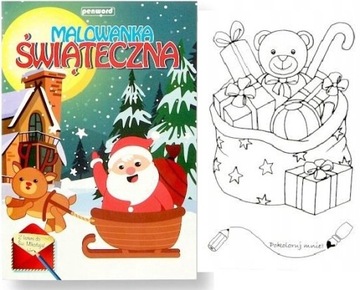 MALOWANKA ŚWIĄTECZNA MIX KOLOROWANKA