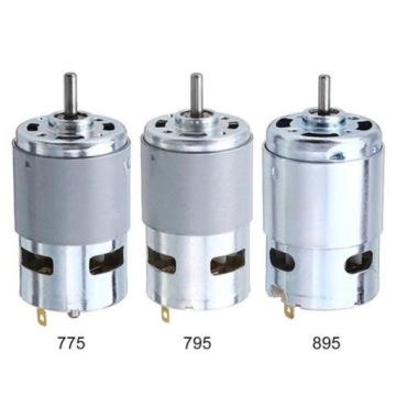 DC 12V/24 Class 795 щеточный двигатель 5 мм 16000 об/мин ось с шарикоподшипником