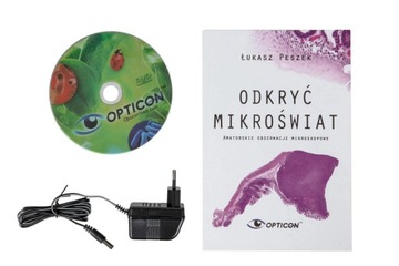 МИКРОСКОП OPTICON Оптический - Biolife - 1024x - 3 линзы + АКСЕССУАРЫ