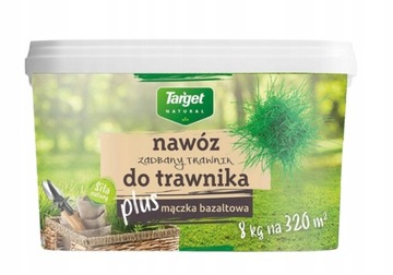 Nawóz do Trawników Zadbany Trawnik z Mączką Bazaltową 8 kg