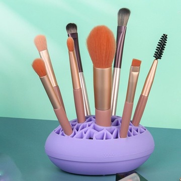 Набор из 2 силиконовых кистей для макияжа для вашего стола.