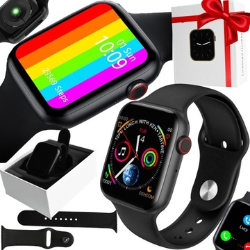 POLSKI SMARTWATCH ZEGAREK INTELIGENTNY WODOODPORNY PULSOMETR WATCH 7PLUS XL