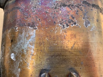 DPF EMPTY CATALYTIC 2.0 CDTI INSIGNIA CHEVROLET ORLANDO CAPTIVA