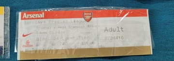 bilet Arsenal - WBA