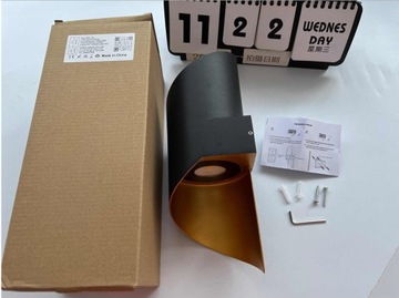 СОВРЕМЕННЫЙ НАСТЕННЫЙ СВЕТОДИОДНЫЙ СВЕТИЛЬНИК ВНУТРИ/НАРУЖИ IP65 ВОДОНЕПРОНИЦАЕМЫЙ 10ВТ