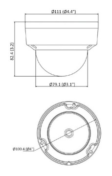 IP-КАМЕРА BCS-V-DIP15FWR3 / 5MPx IR30m IP67