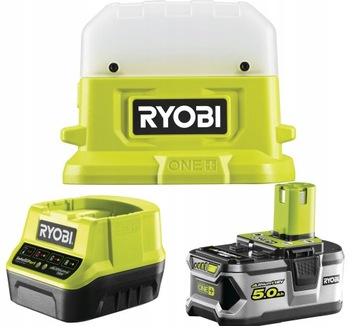 LAMPA LED BIWAKOWA LATARKA 500 Lm RYOBI RLC18 +5Ah