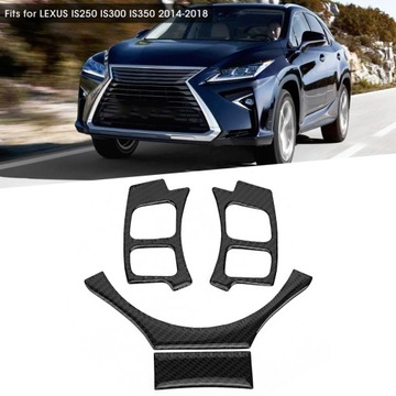 KRYT ŘÍDÍCÍ Z VLÁKNA  UHLÍKOVÉHO DO LEXUS IS250 IS300 IS350 2014-2018