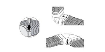 Труба канальная Плоская Вентиляционный канал овальная ПЛОСКАЯ 52х117мм 50м