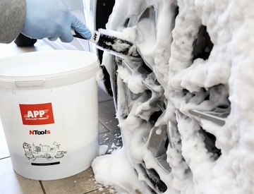 Щетка для чистки дисков и узких отверстий с щетиной длиной 300 мм APP |