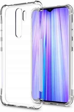 Etui plecki silikonowe Pancerne przezroczyste do Xiaomi Redmi Note 8 Pro