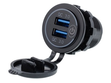 БЫСТРОЕ ЗАРЯДНОЕ УСТРОЙСТВО USB QC 3.0, ЗЕЛЕНОЕ РАЗЪЕМ