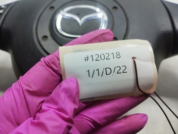MAZDA 2 DY VOLANT TROJRAMENNÝ KŮŽE MULTIFUNKČNÍ AIRBAG