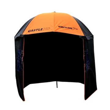PARASOL WĘDKARSKI Z BOKAMI GENLOG CASTLE 250cm