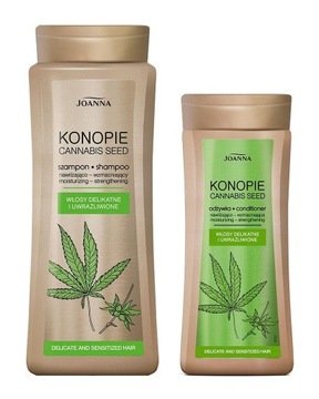 Szampon odżywka nawilżająco-wzmacniająca konopie JOANNA