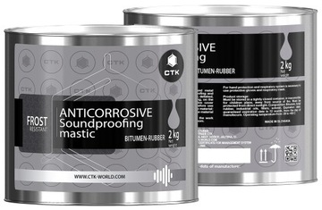 PASTA do ZABEZPIECZENIA Podwozia MASA Tłumiąca ANTYKOROZYJNA - CTK Defender