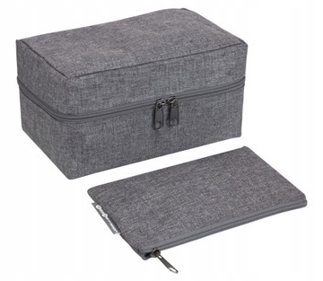 PREMIUM LUXUSOWY ORGANIZER PODRÓŻNY NA AKCESORIA DO WALIZKI W PODRÓŻ SE