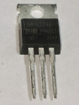 IRFB7746 - TRANZYSTOR N-MOSFET 75V 59A 99W 4 szt