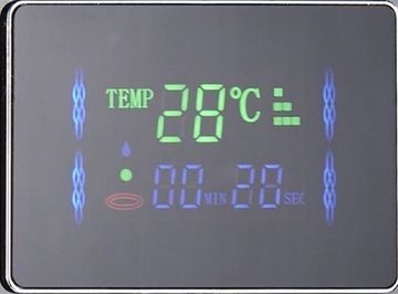 Душевая панель со светодиодной подсветкой, душ-водопад, гидромассаж