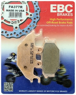 KLOCKI HAMULCOWE EBC SYM QUADLANDER QUAD RAIDER KYMCO MXU YAMAHA YZF R 125