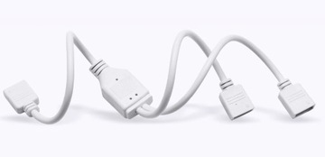 РАЗДЕЛИТЕЛЬ РАЗДЕЛИТЕЛЬ 2 RGBW СВЕТОДИОДНЫЕ ЛЕНТЫ 5PIN 2в1