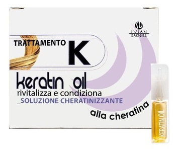 SUSAN DARNELL KERATIN OIL AMPUŁKA DO WŁOSÓW PŁYNNA KERATYNA 4ML 1 SZT.