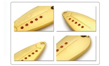 СПИННЕР Лист ЩУКА САНДЕР Металл 10г 3,7см