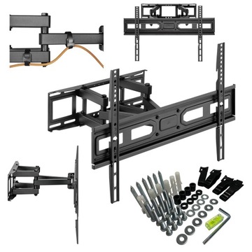 Uniwersalny UCHWYT OBROTOWY wieszak do TELEWIZORA 37-85
