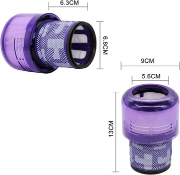 3 МОЮЩИХСЯ ФИЛЬТРА ДЛЯ DYSON V11 V15 SV14 ANIMAL DETECT ABSOLUTE 970013-02